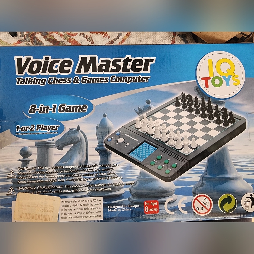 IQ Toys Voice Master Talking Chess computer.